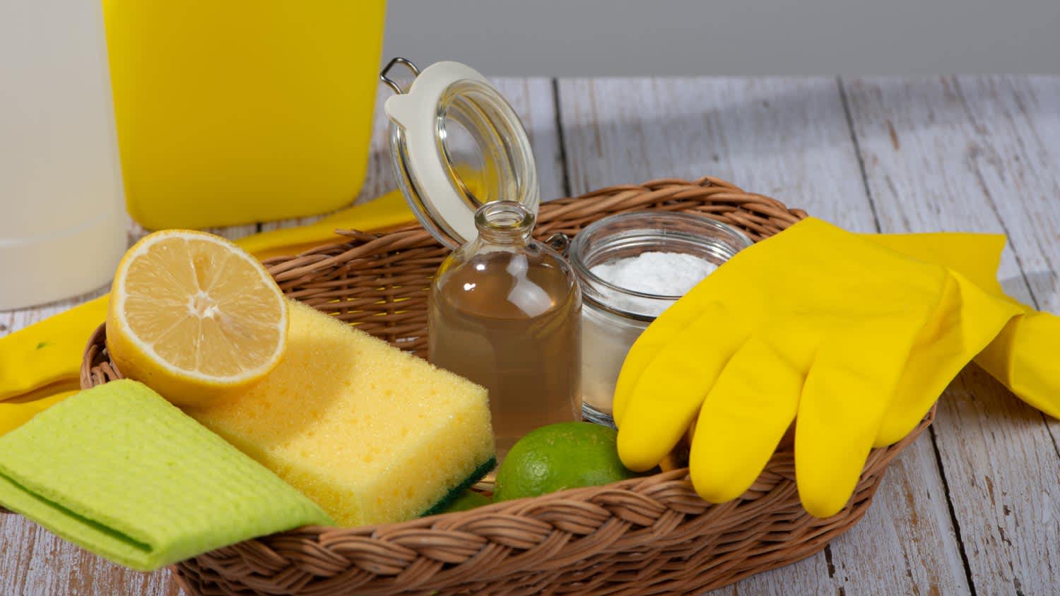 Natural organic home cleaning products