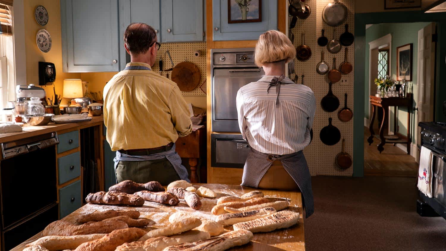 David Hyde Pierce and Fiona Glascott