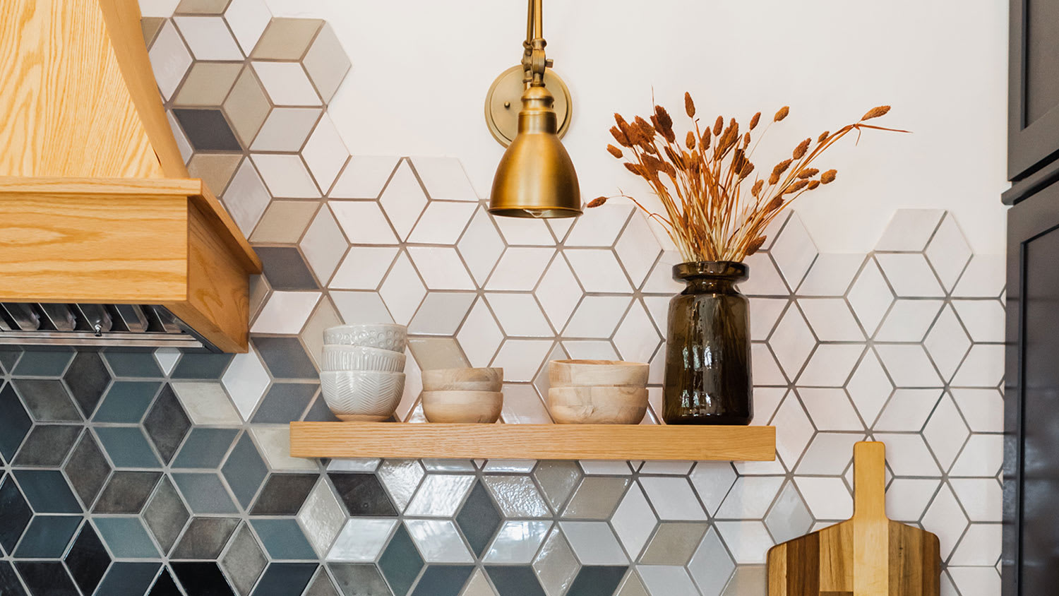 Mosaic kitchen backsplash