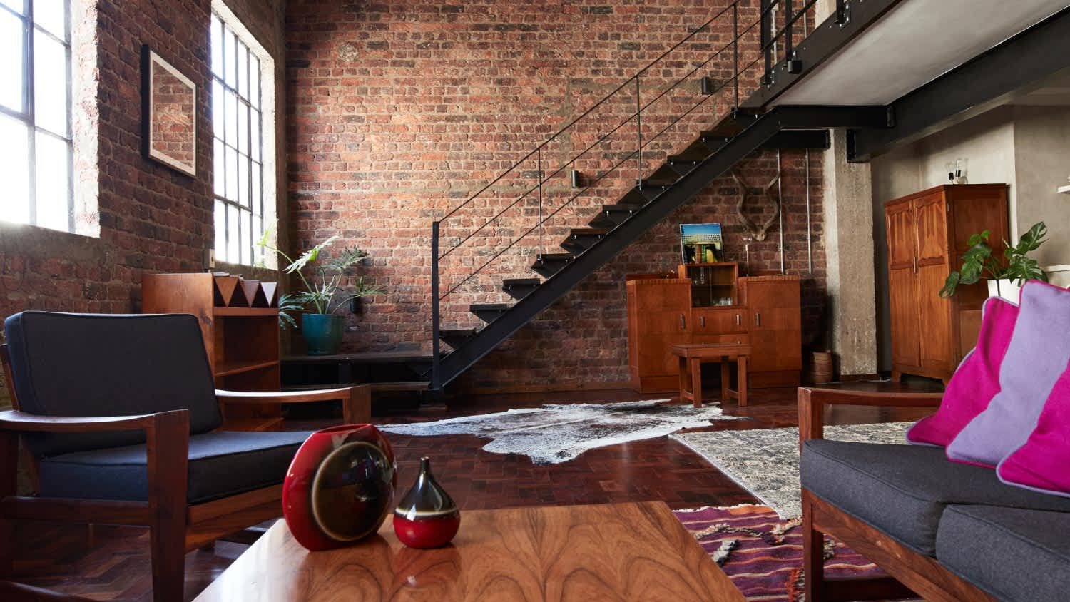 A interior of New York style loft