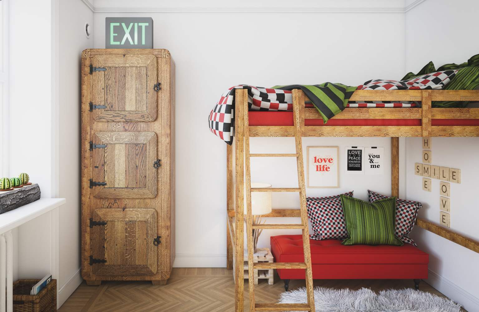 kids bunk beds