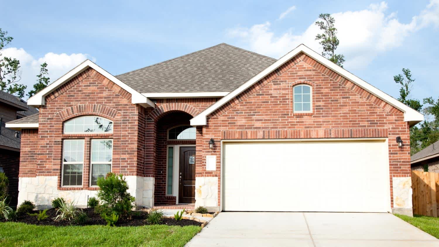 A new home construction