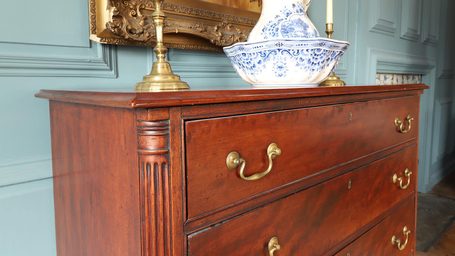 antique cherry dresser