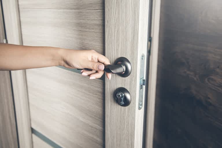 Door will not open, stuck door
