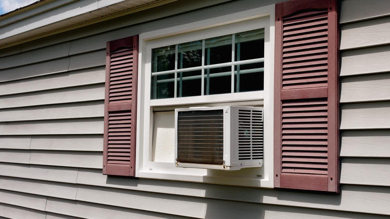 Air conditioner in house window