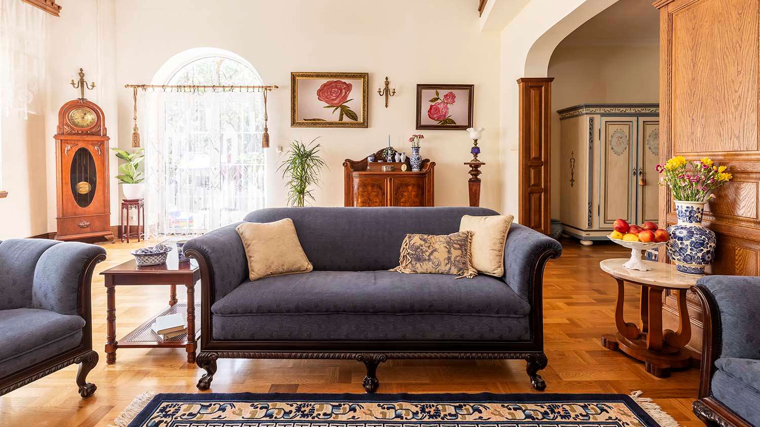 traditional living area