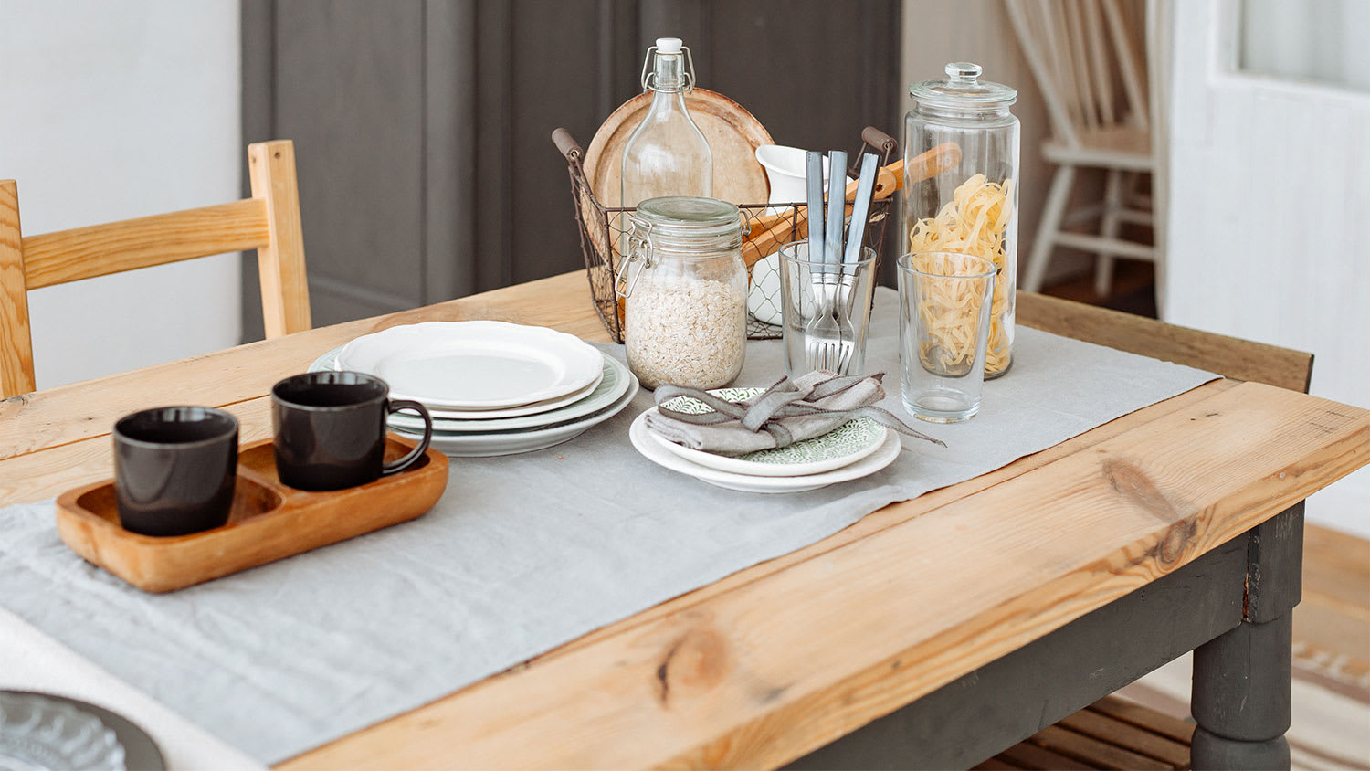 Pine dining table
