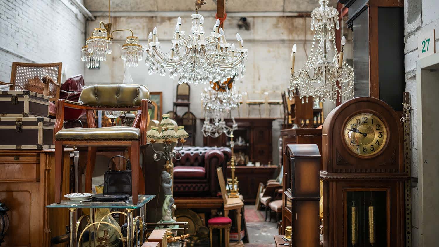 thrift store interior
