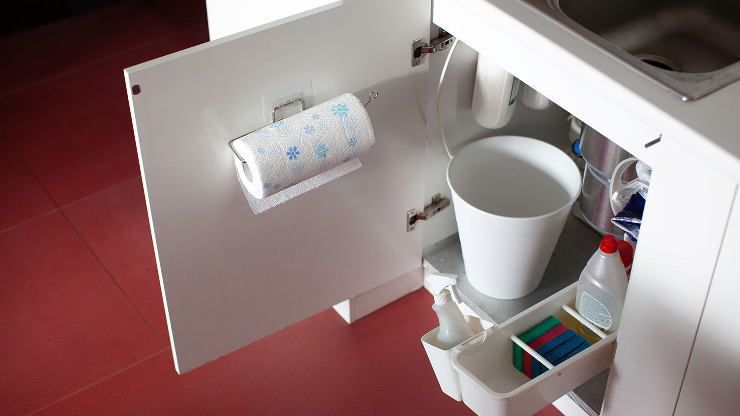 Kitchen cabinet organization