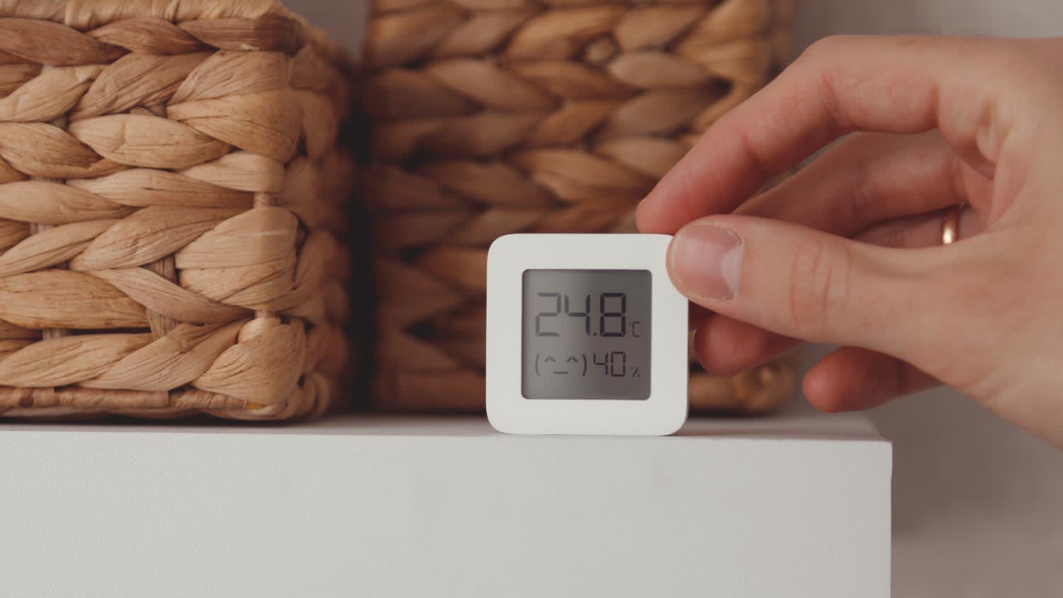 A digital temperature and humidity control