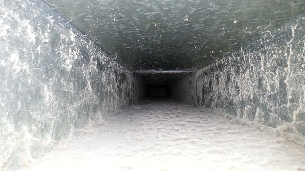 dirty air duct