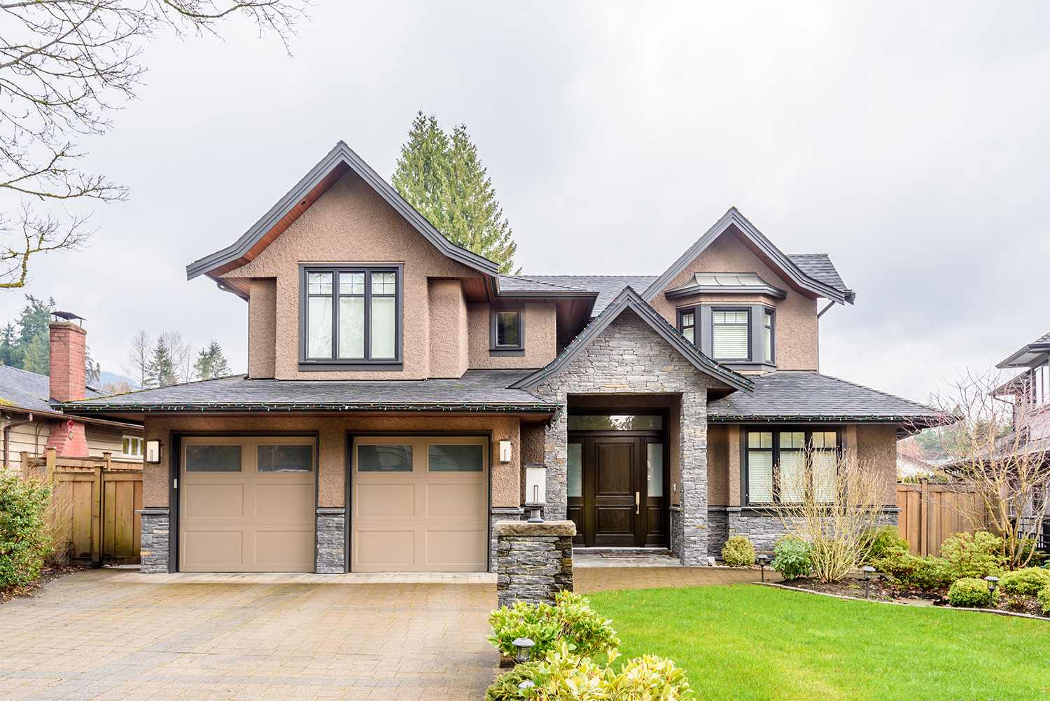 New home exterior
