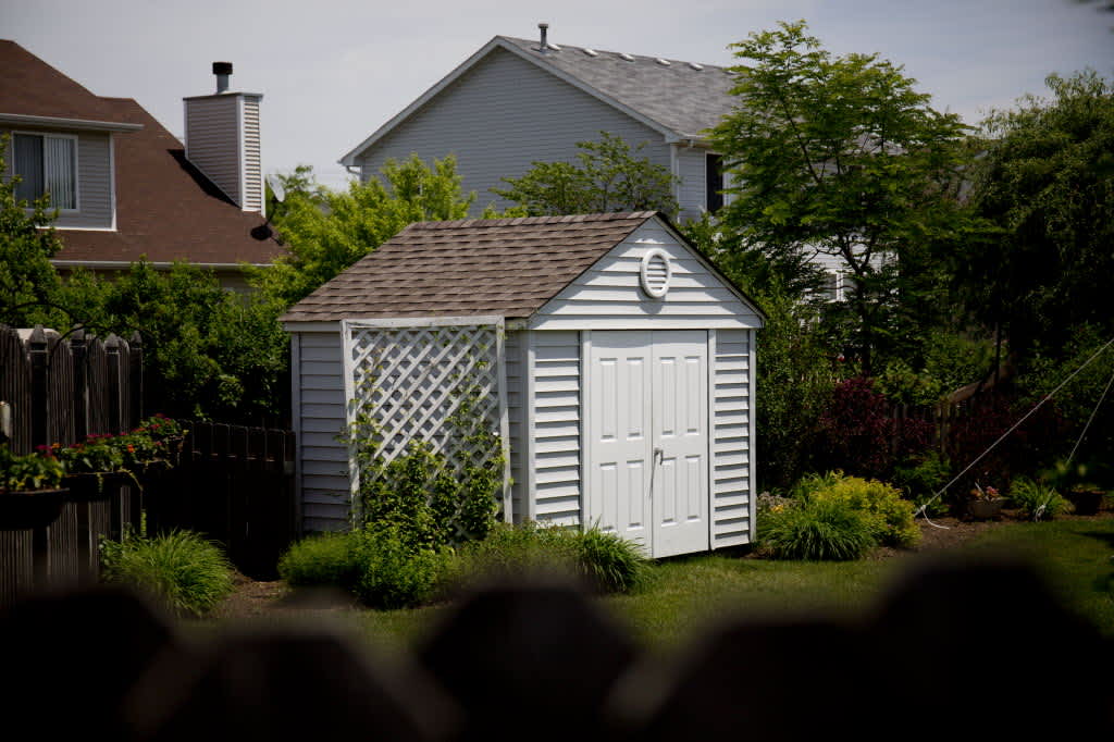 garden, storage shed, garage