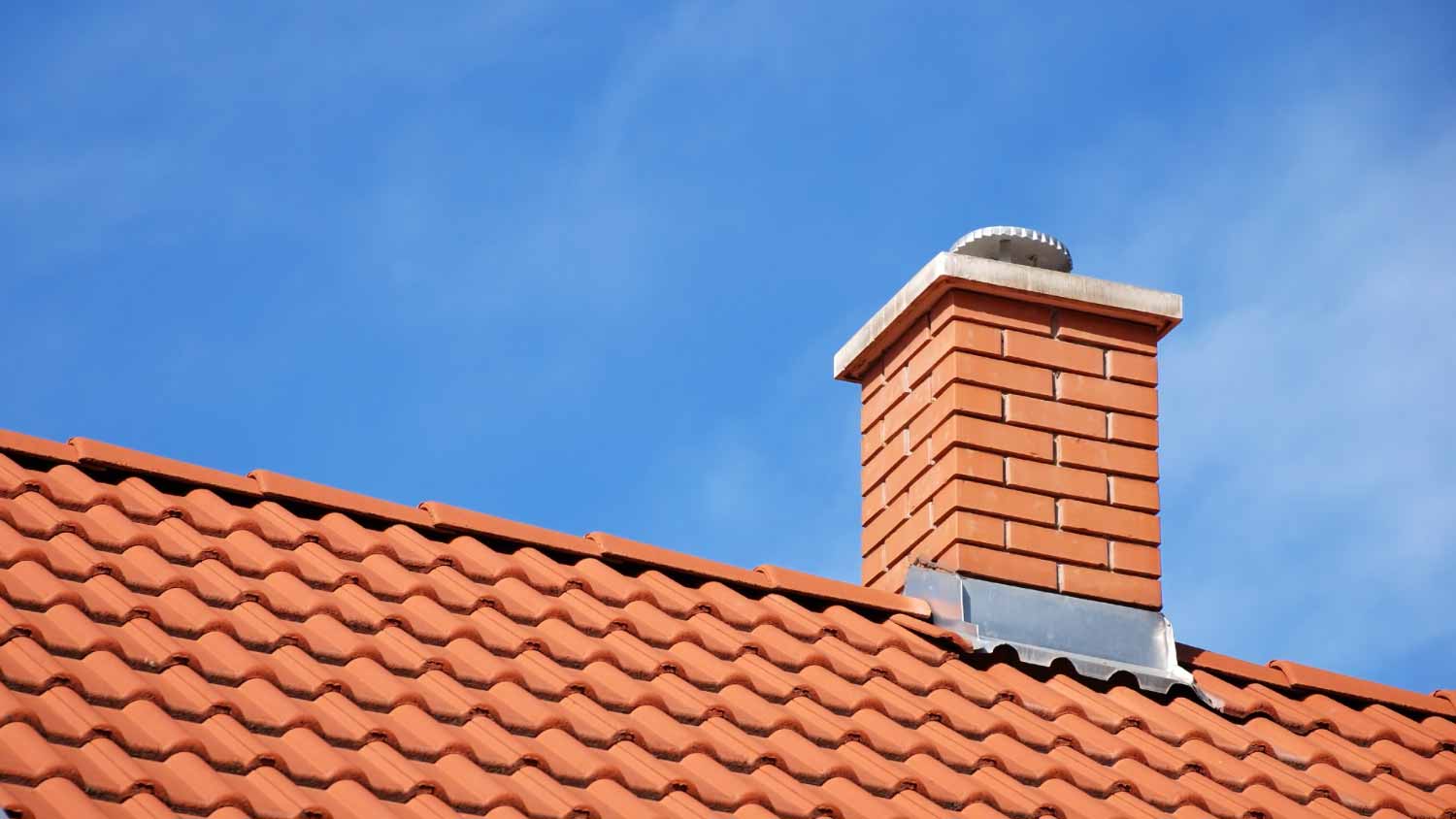 Smoke stack and roof