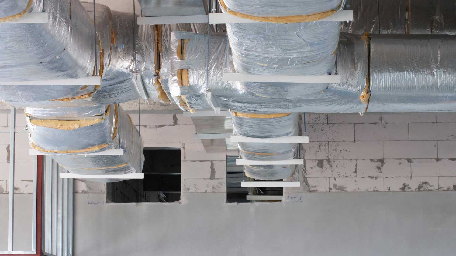 None fiberglass duct board