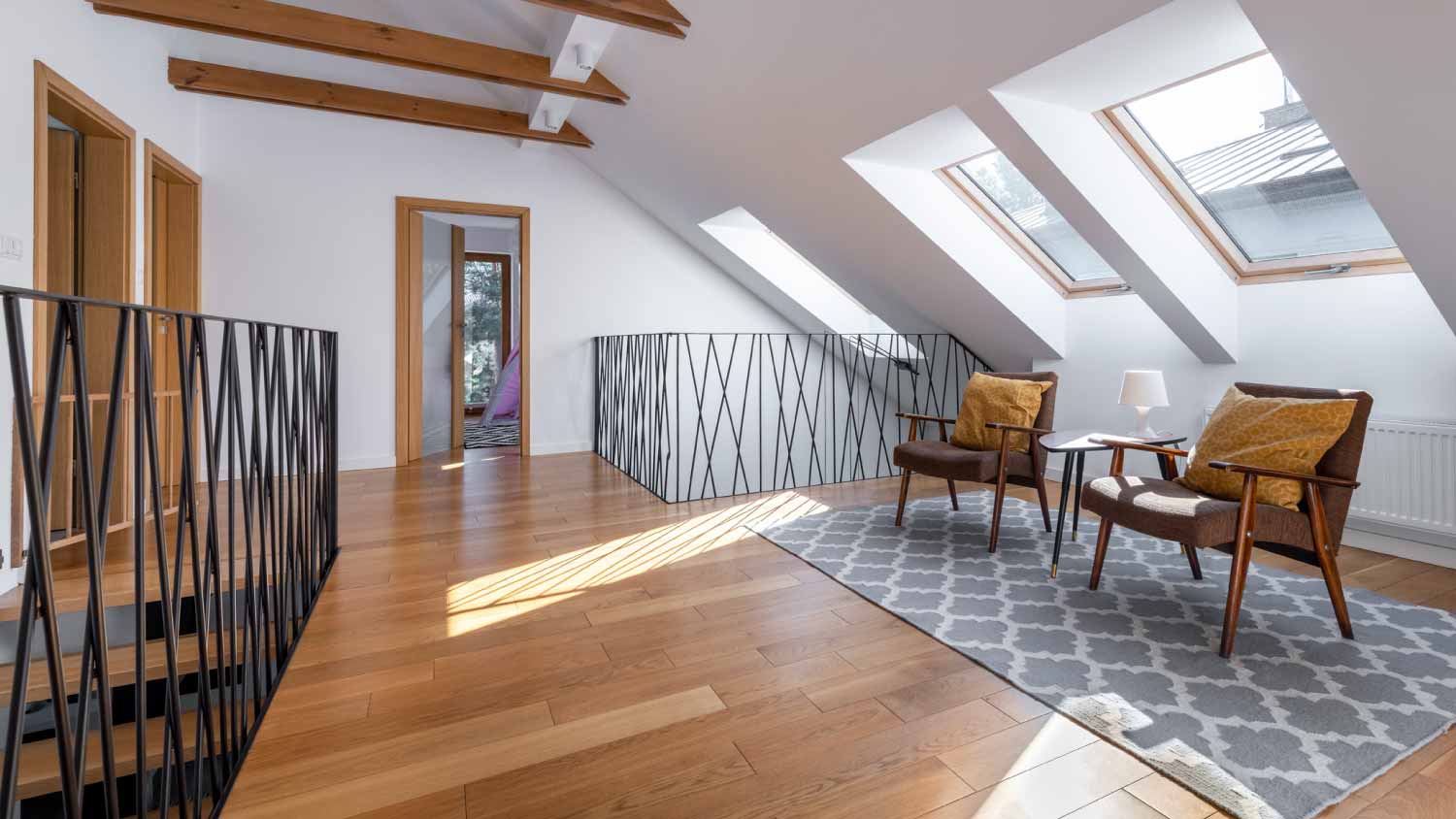 Modern loft interior