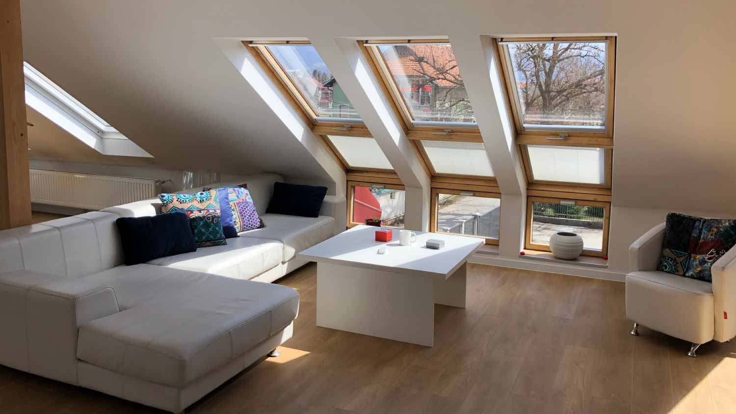 None Authentic modern loft interior