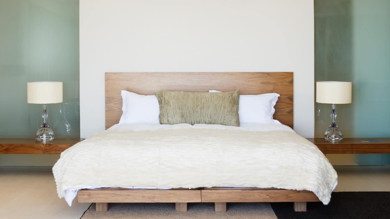 A modern bedroom