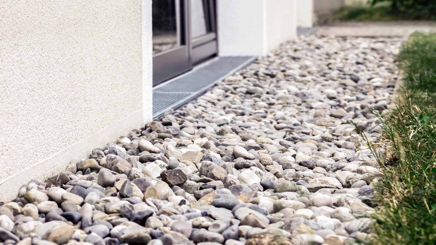 None Gravel floor for stormwater