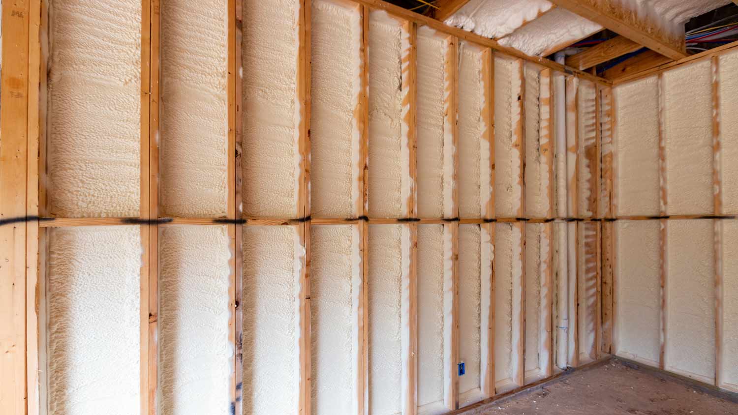 None spray foam insulation