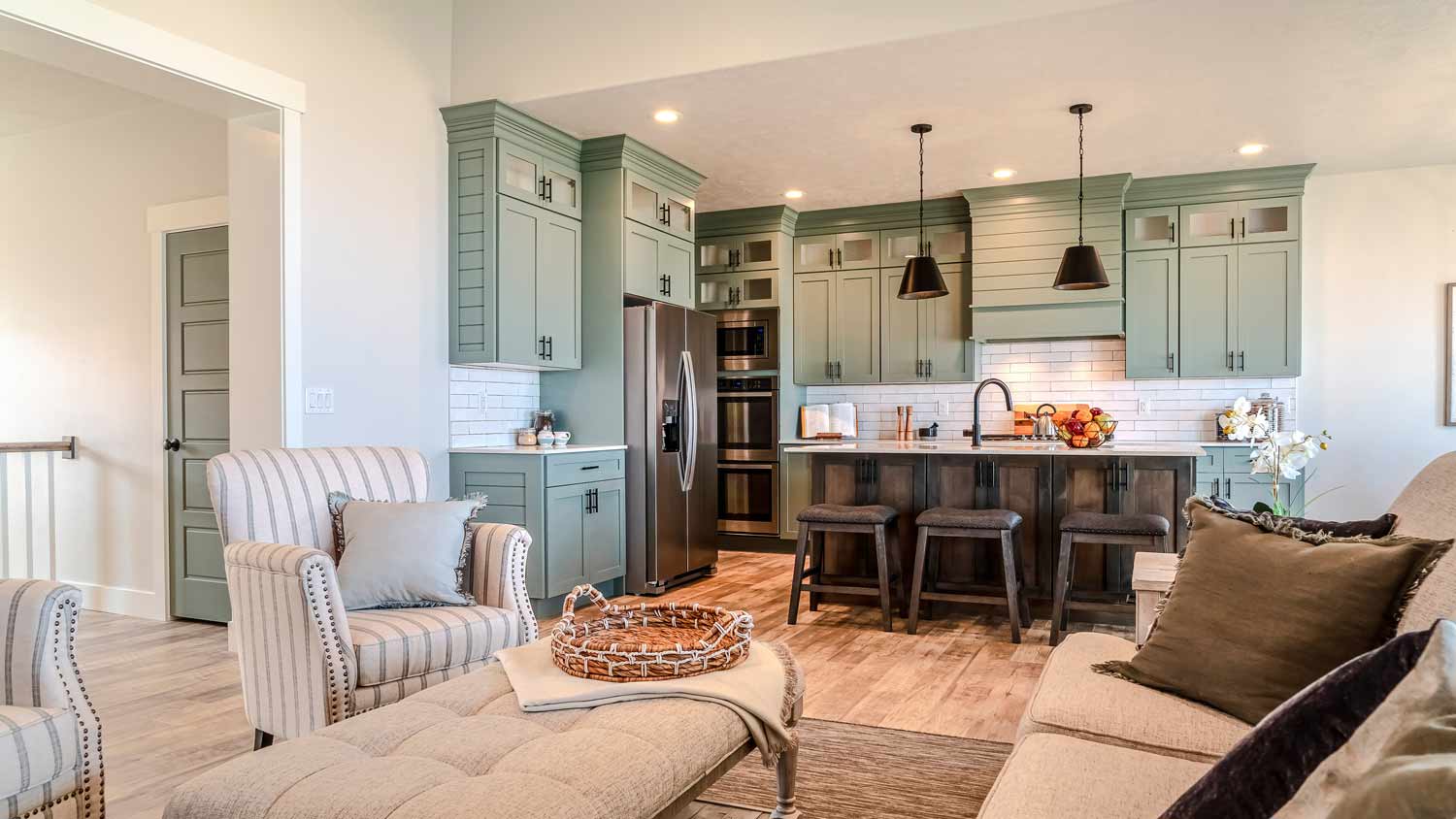 cozy neutral living room