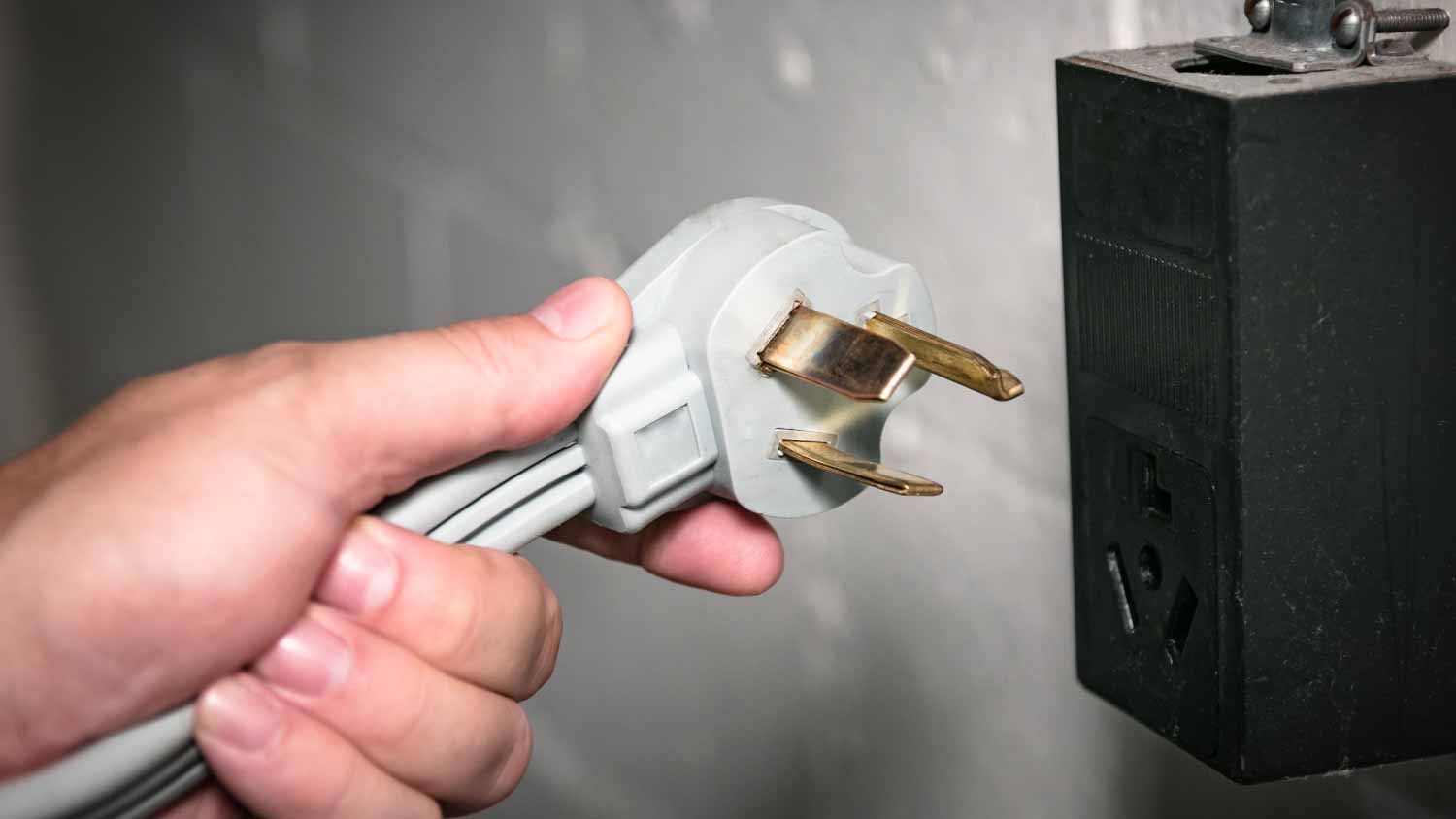None 3 prong electric dryer cord