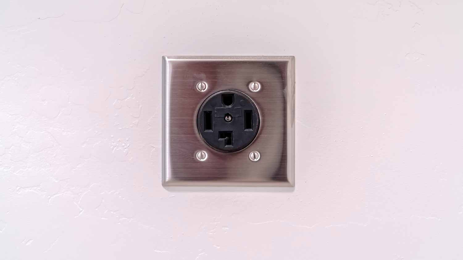 None Electric plug connection for a washing machine