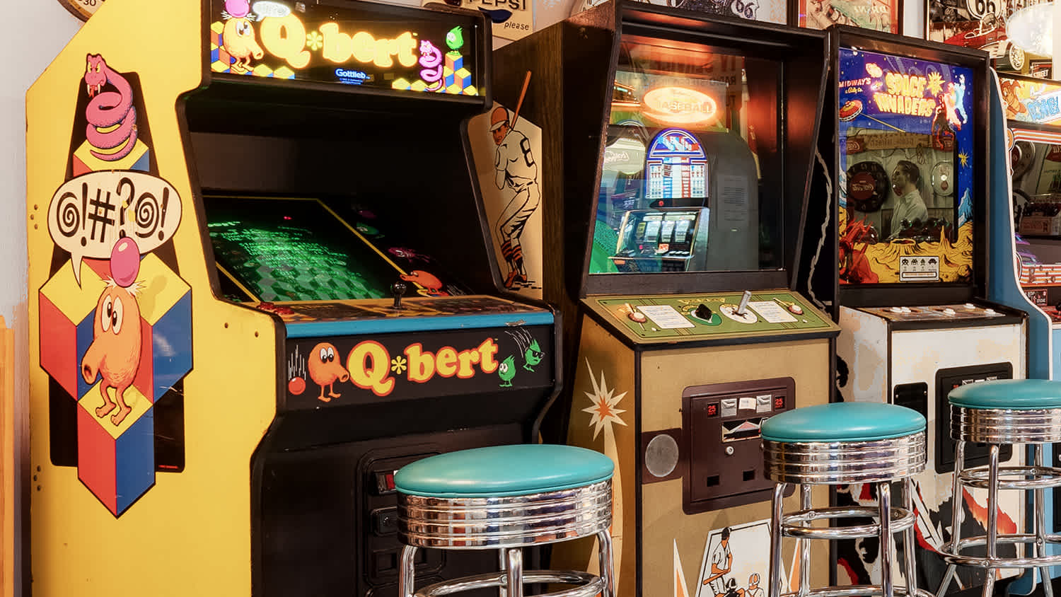 vintage arcade video games