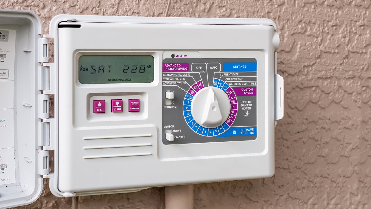 sprinkler irrigation timer