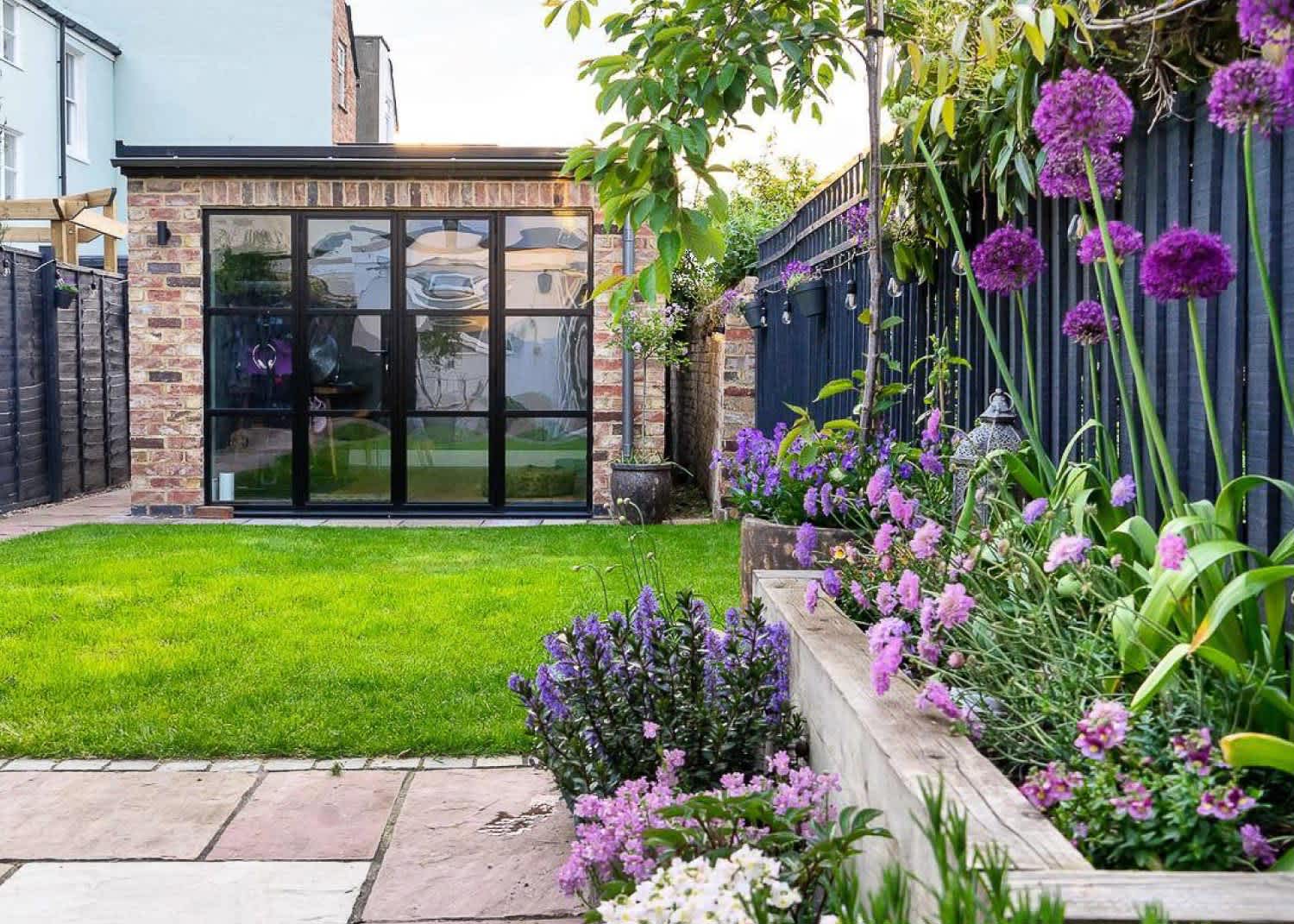 A renovated victorian terrace