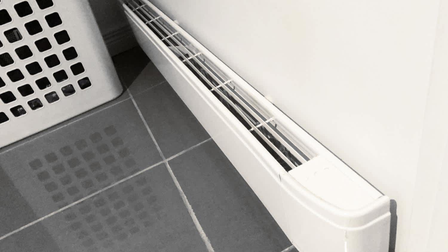 A modern electric convection heater