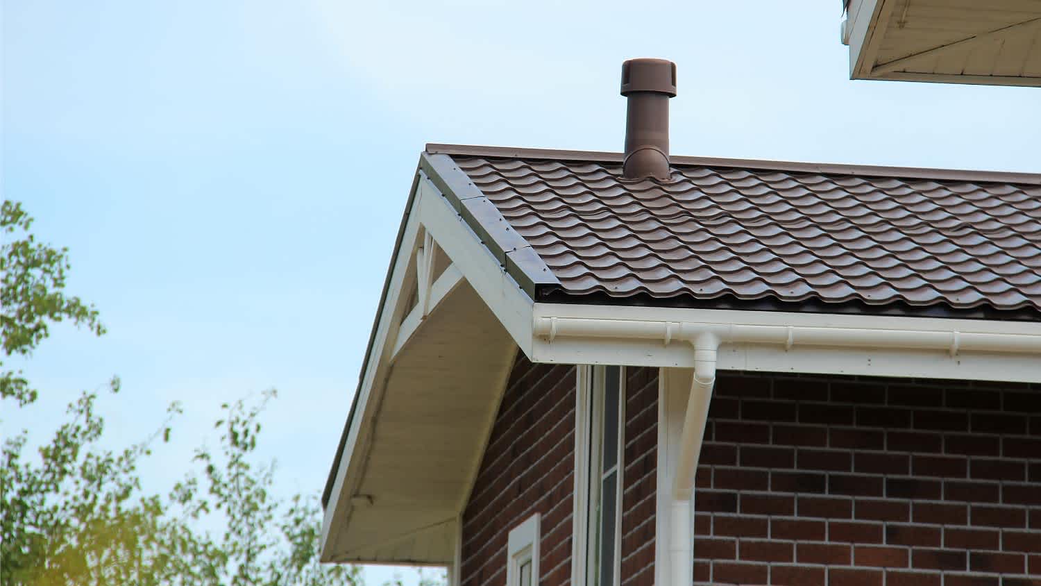 A house gutter system
