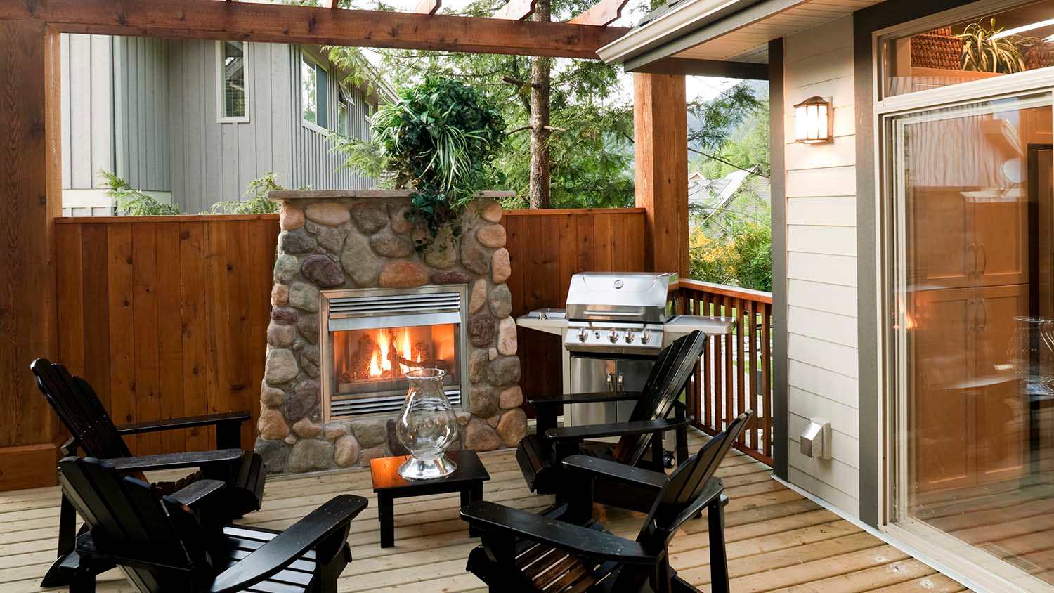 fireplace wall