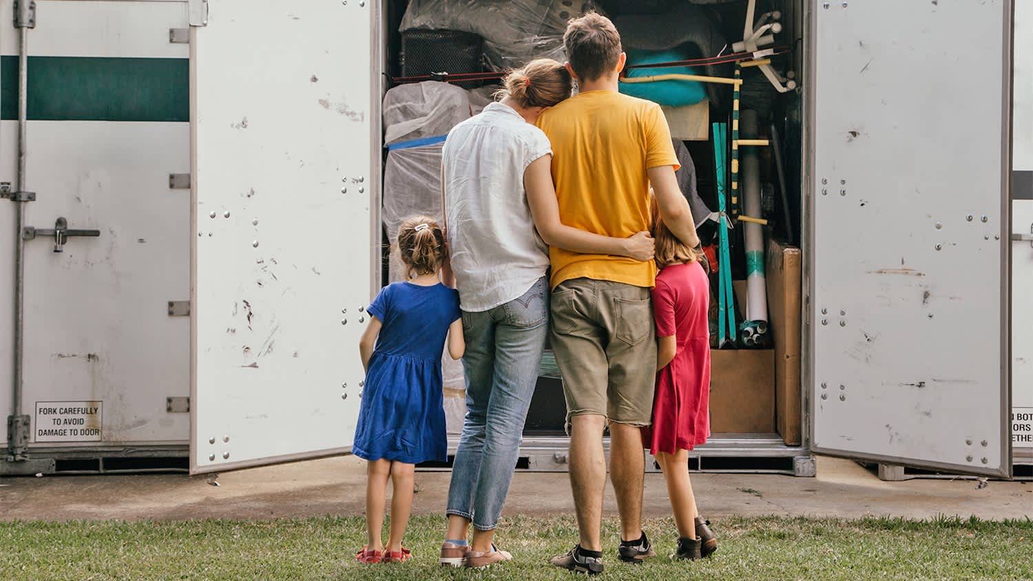 Family moving storage container