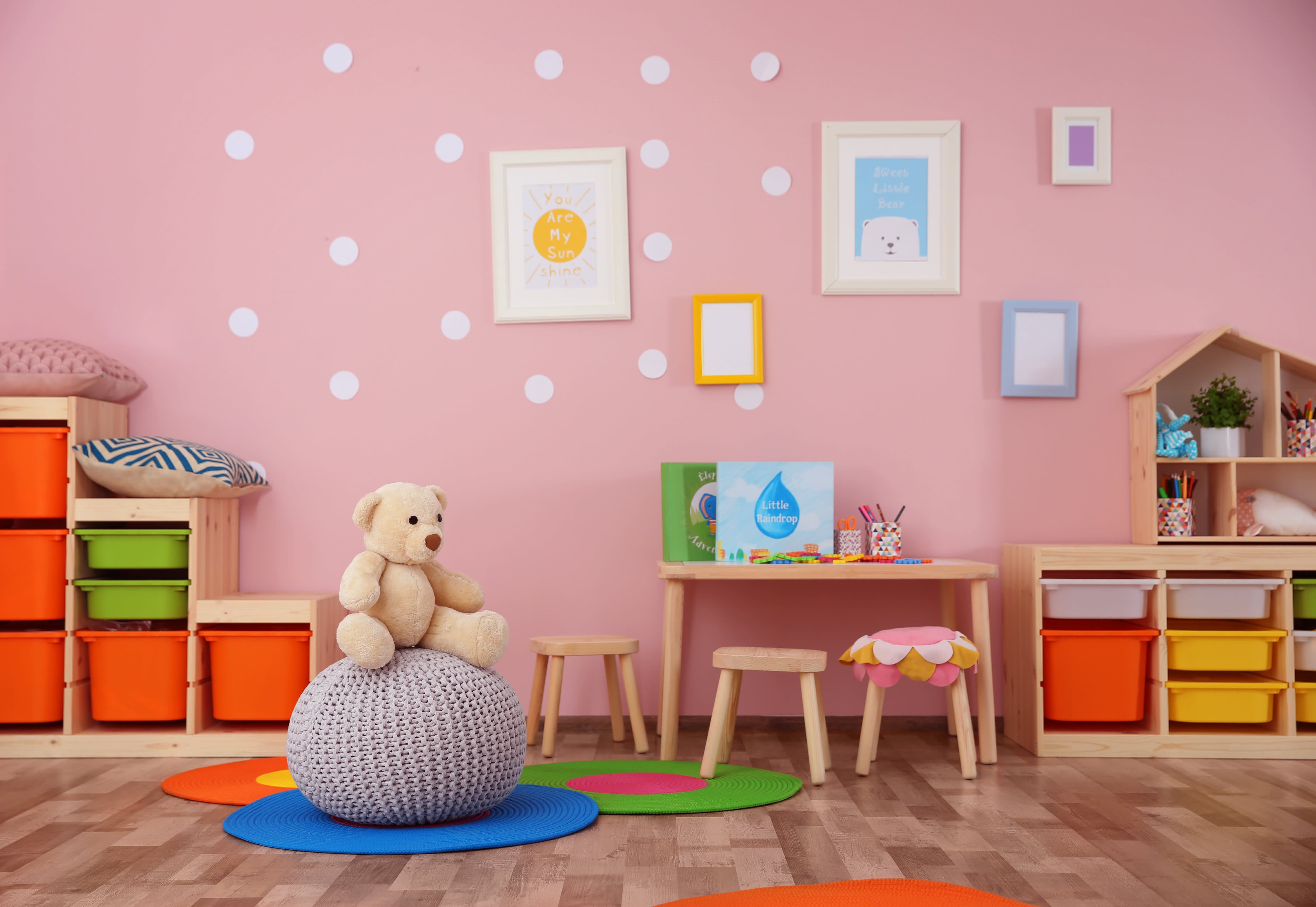 Kids’ play room in home