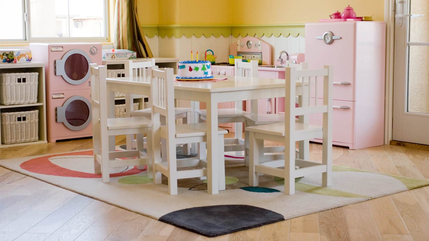 Kids toys kitchen set kids room
