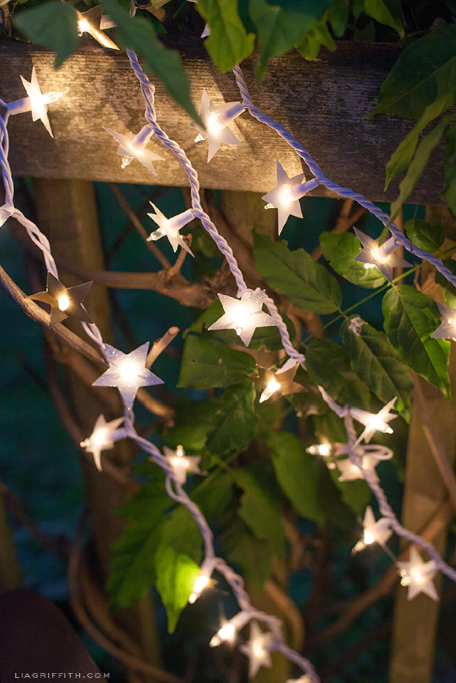 Custom outdoor star lights