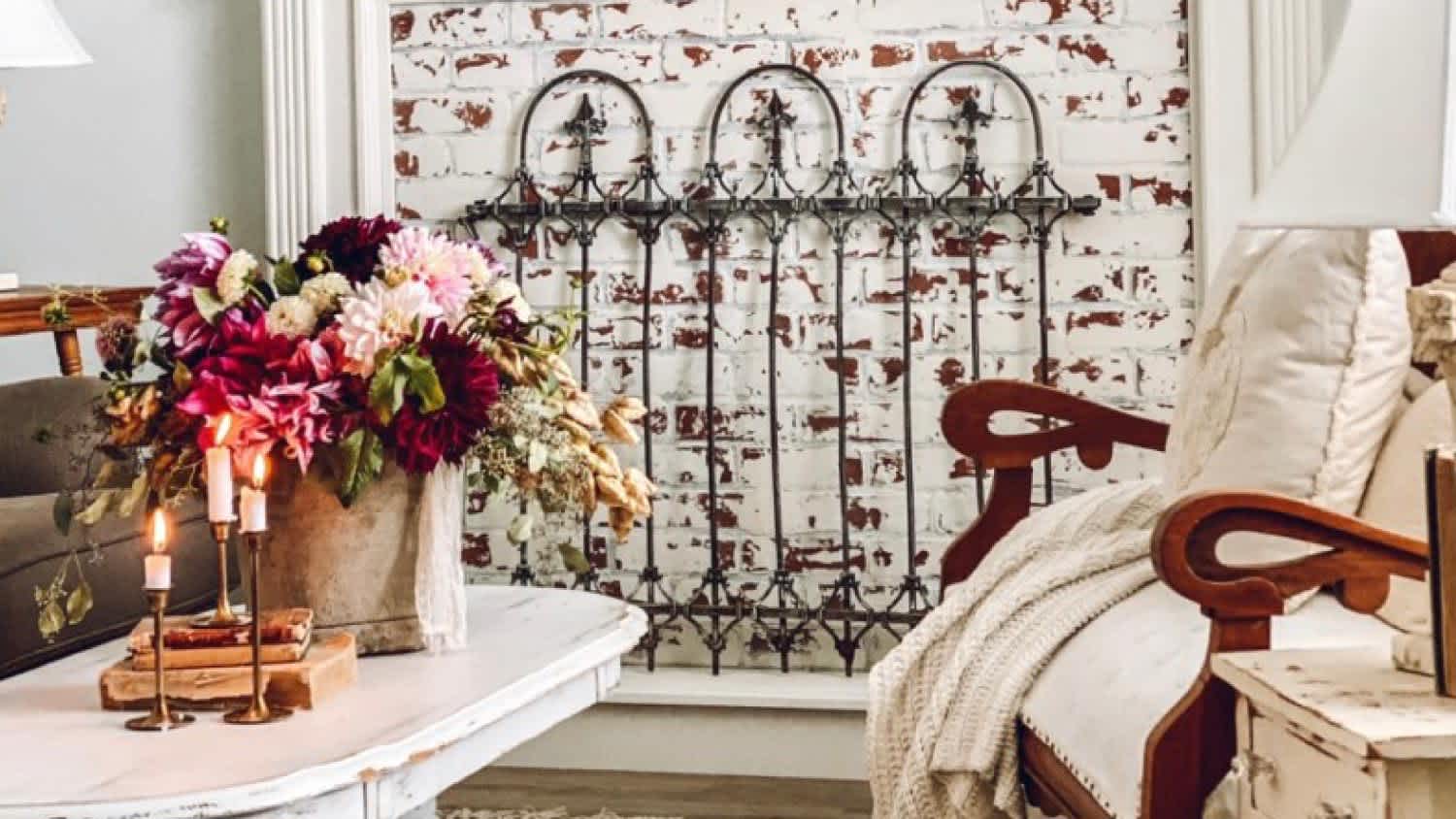 White DIY decoration