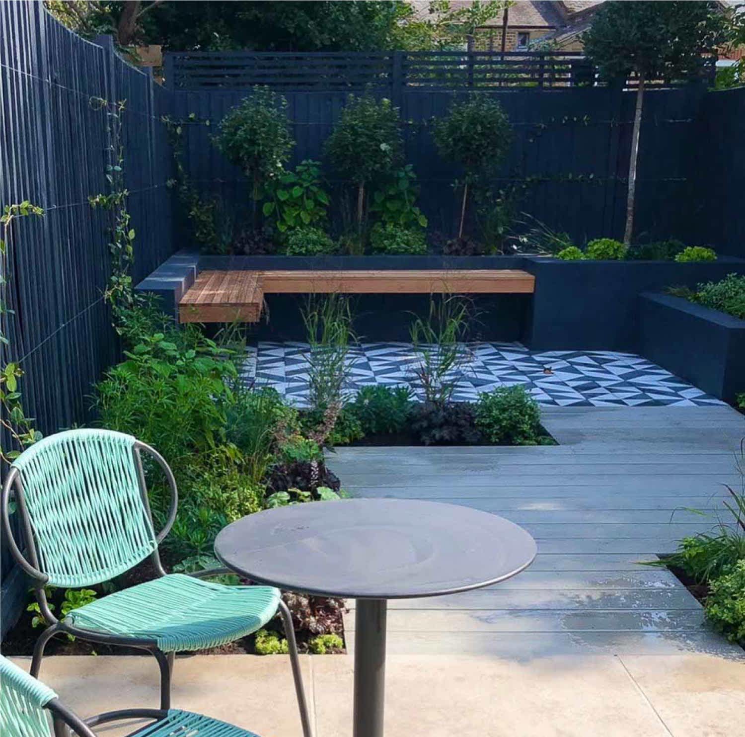 A multiple functional garden