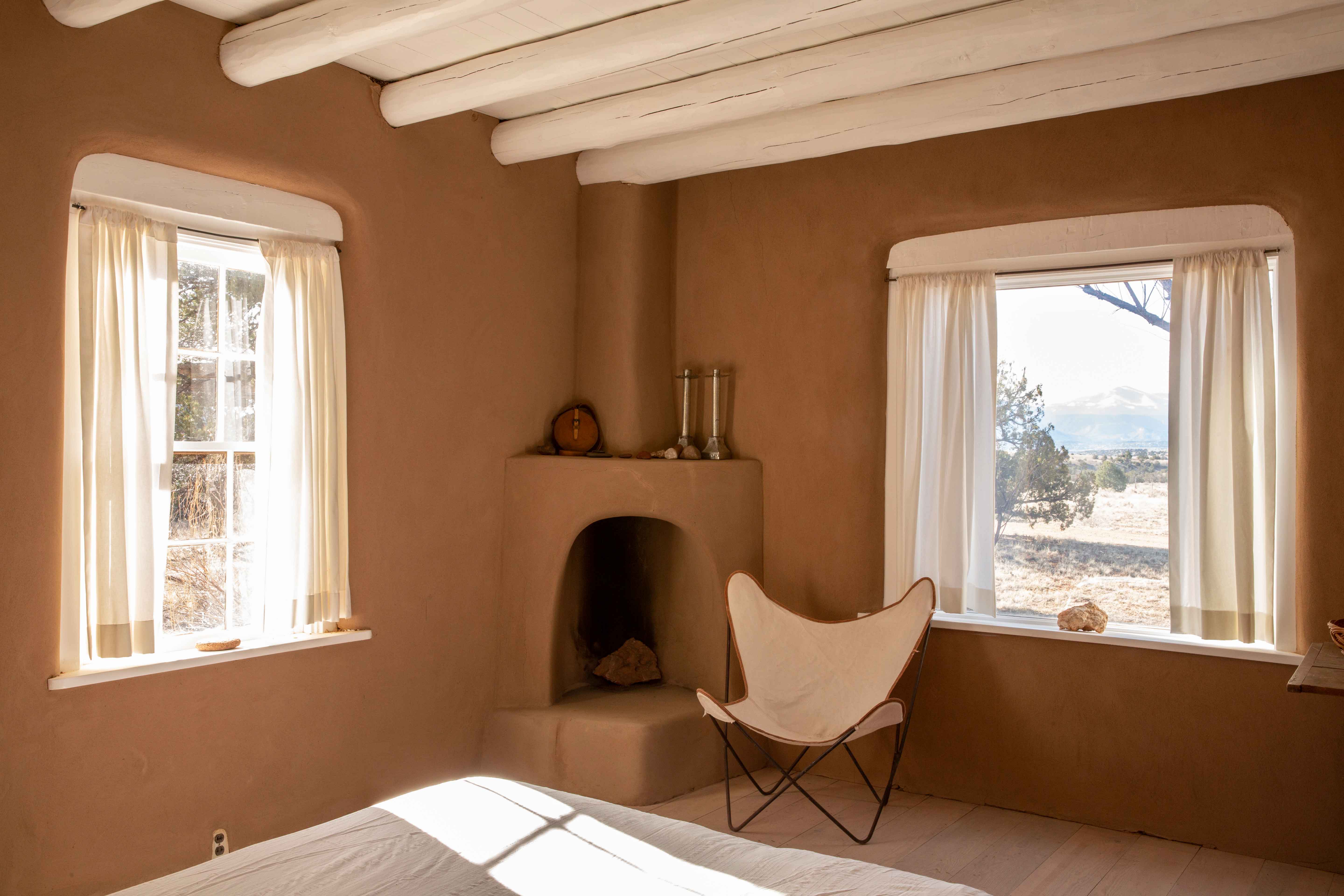 Ghost Ranch Guest Bedroom Georgia O'Keeffe Museum