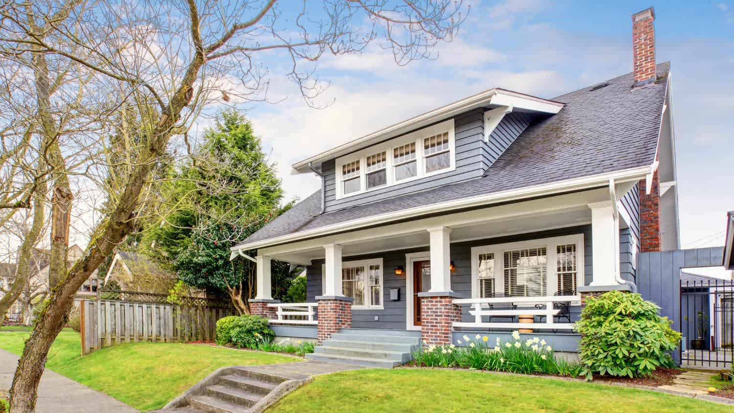A beautiful home exterior