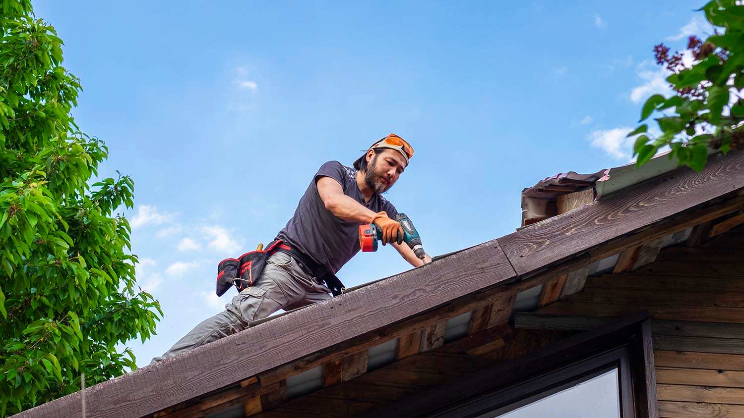 contractor working on roof