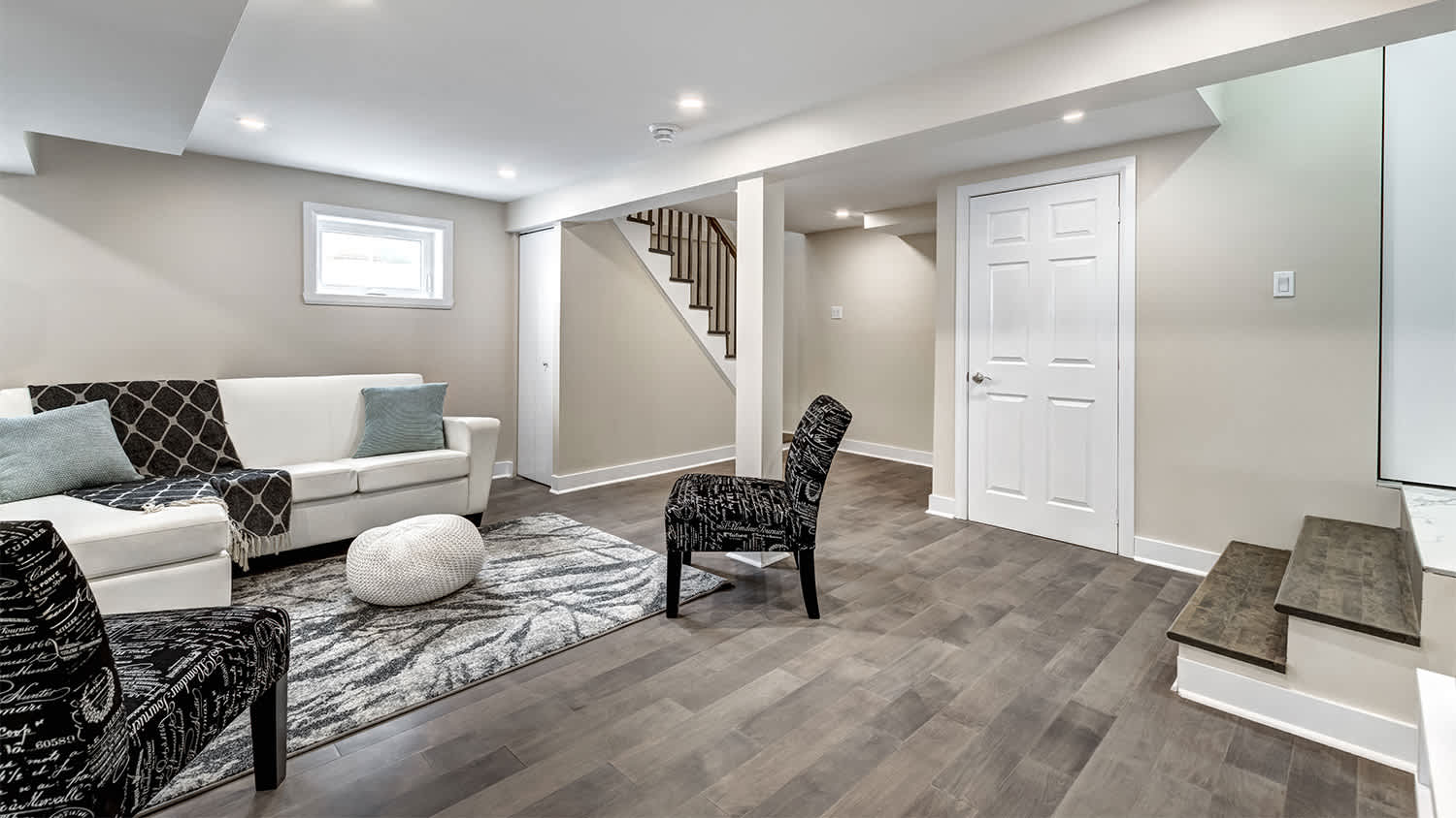 fully furnished basement