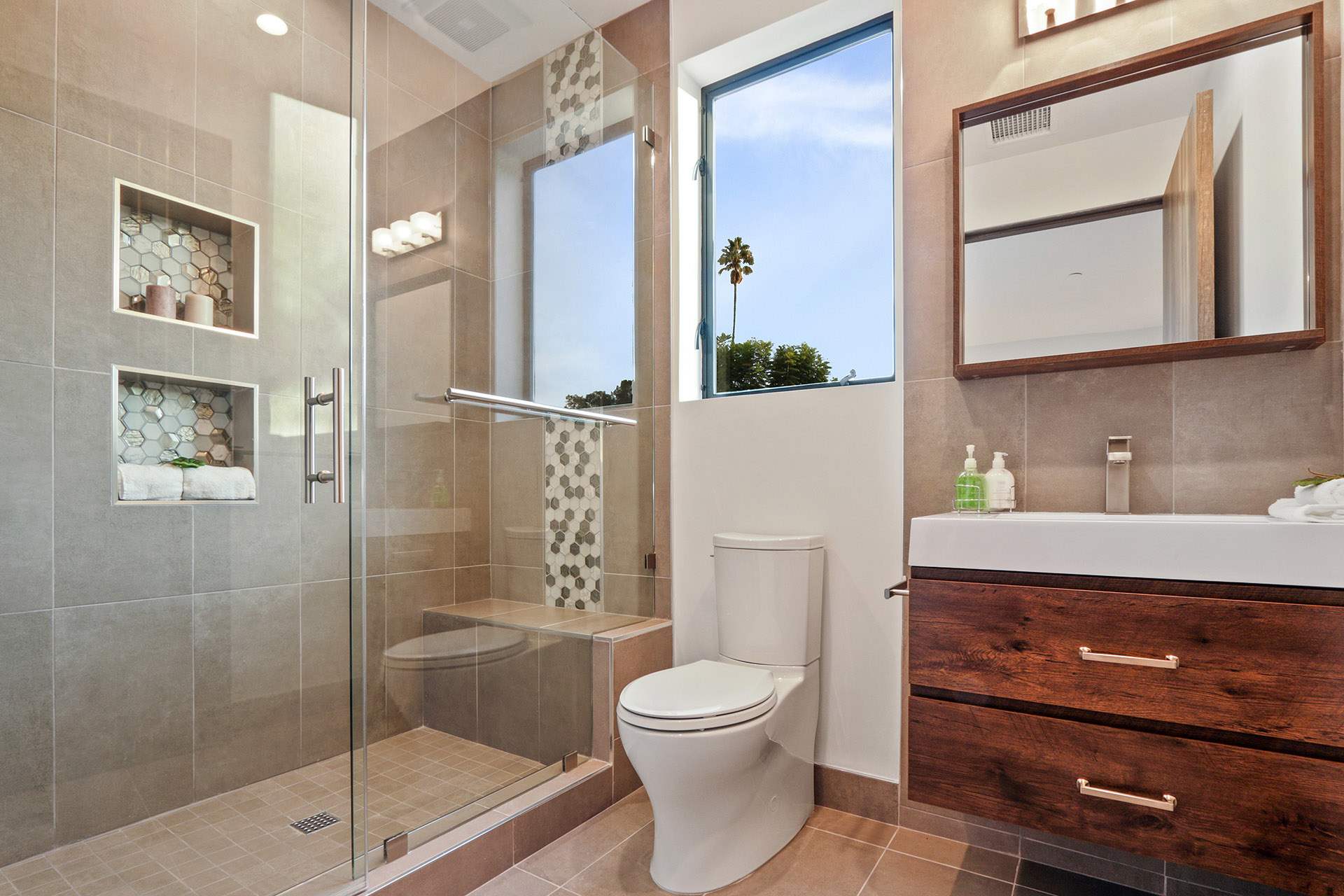 Shower with Seat