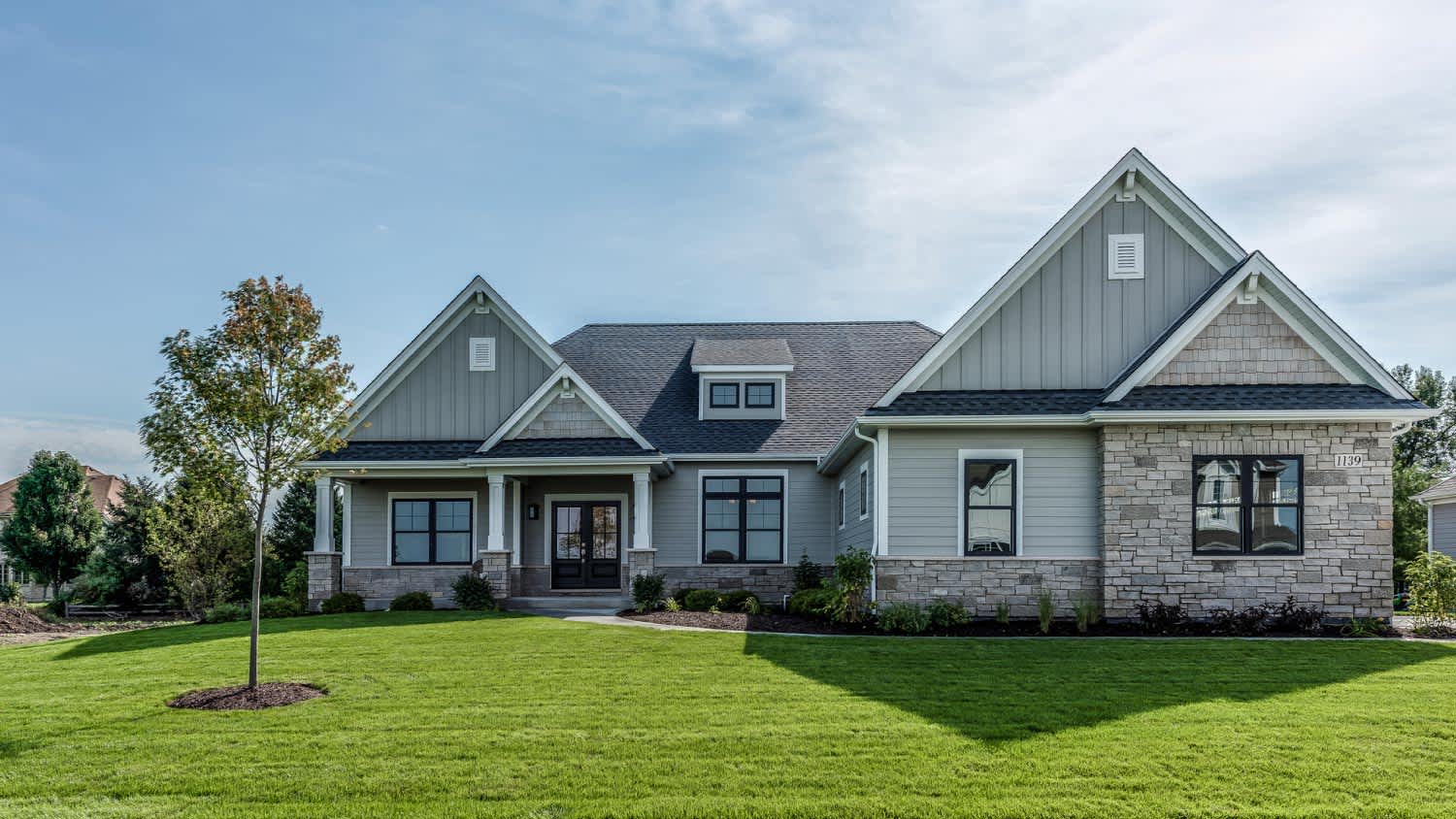 A gorgeous home exterior