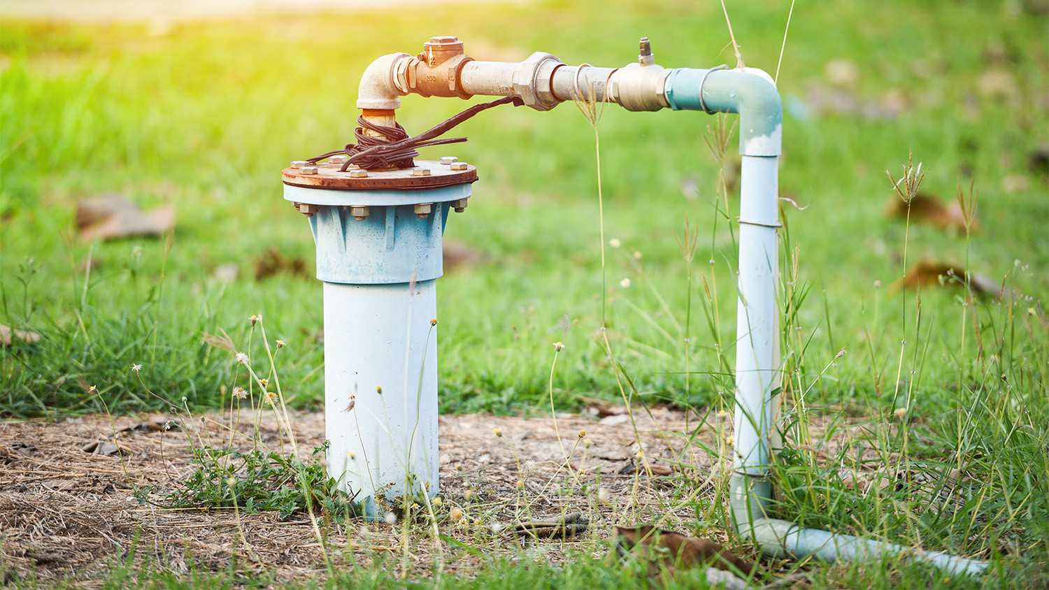 ground well to pump water