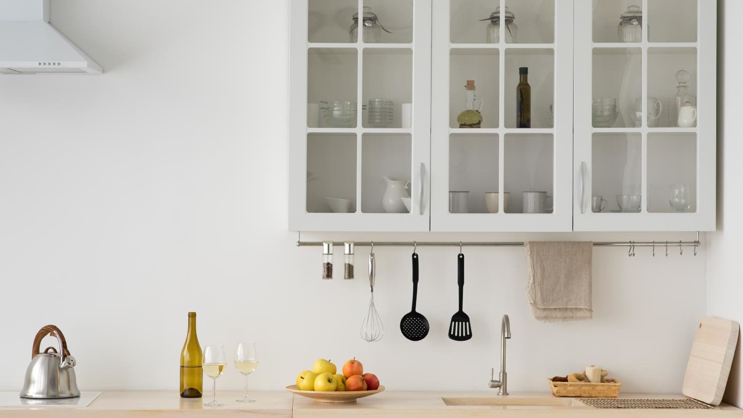 A simple modern kitchen