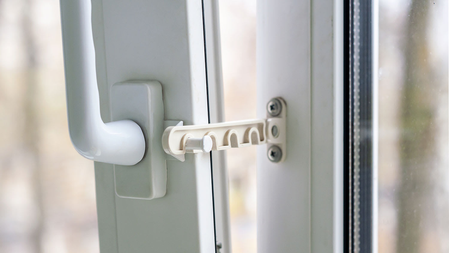 Window stopper installed on a home window