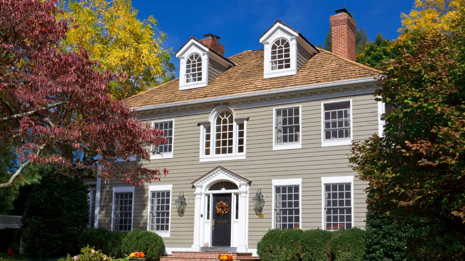 Suburban single family house