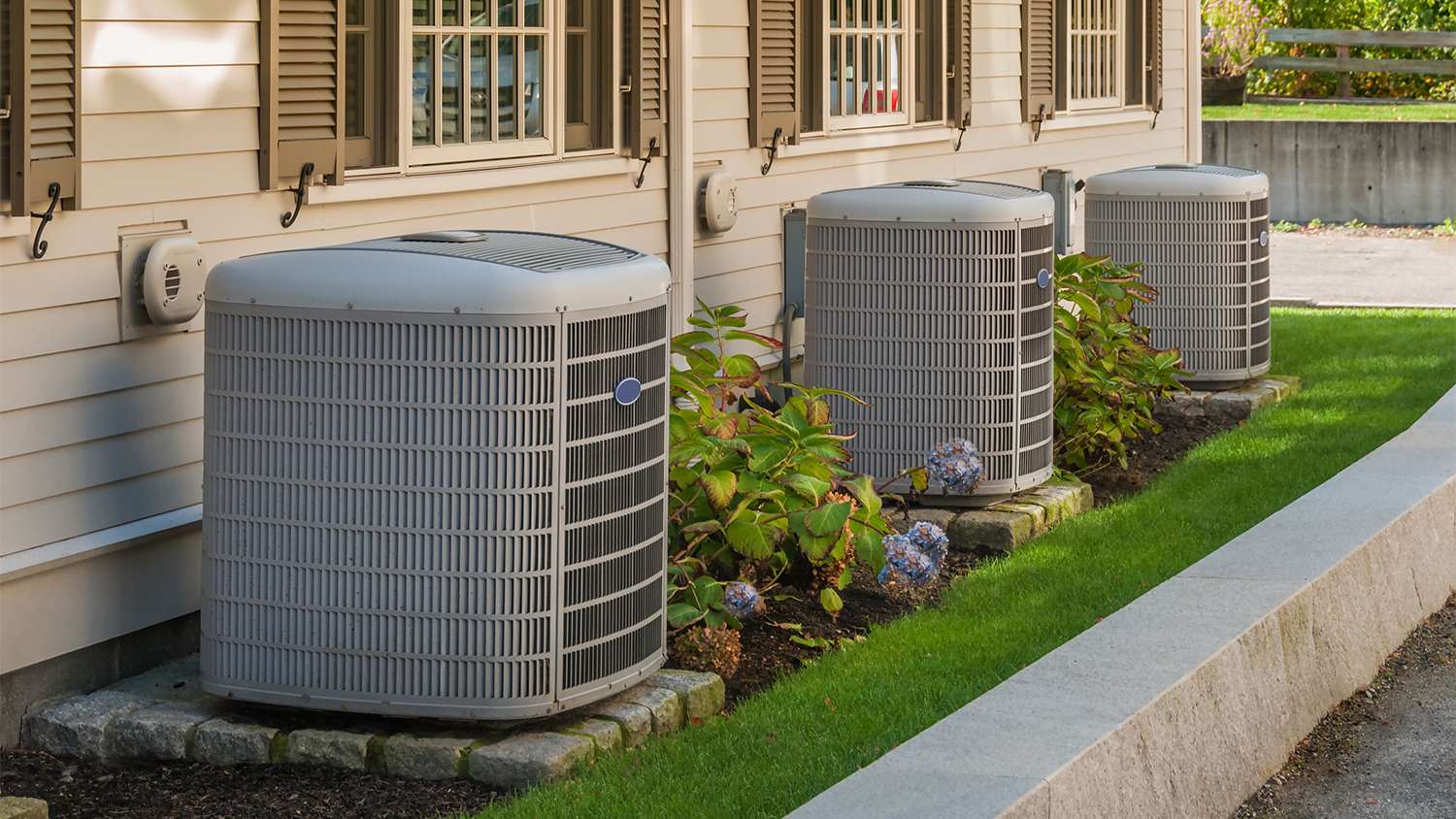 heating/ ac unit outdoors